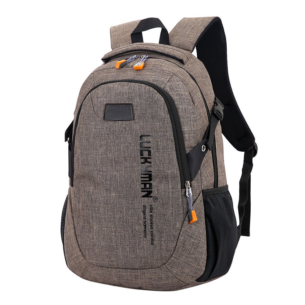 Stylish Unisex Oxford Backpack | High Capacity Travel Bag - My Web Bazaar