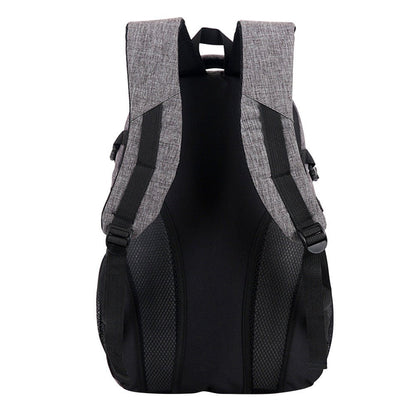 Stylish Unisex Oxford Backpack | High Capacity Travel Bag - My Web Bazaar