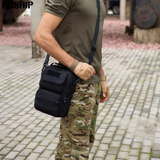 Tactical Hunting Military Messenger Bag | Waterproof Nylon Gear - My Web Bazaar