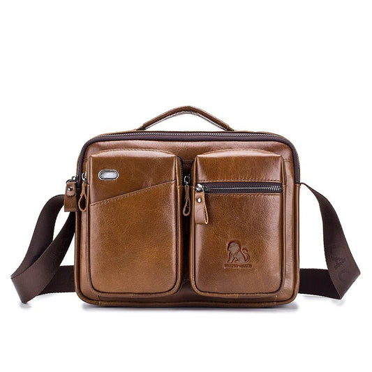 Top Sell Crossbody Bags Men | Genuine Leather Travel Messenger - My Web Bazaar