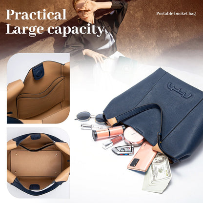 Unique Body Design Women's Handbag | Retro PU Tote for Commuting - My Web Bazaar