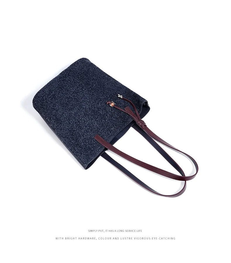 Wholesale Women Suede Tote | Large Capacity Fashion Handbag - My Web Bazaar