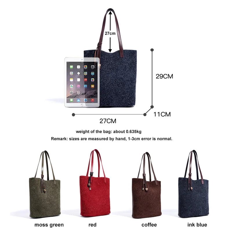 Wholesale Women Suede Tote | Large Capacity Fashion Handbag - My Web Bazaar