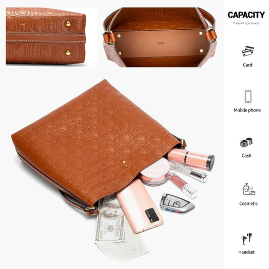 Women's Shoulder Bag | Retro Classic Large Capacity Style - My Web Bazaar