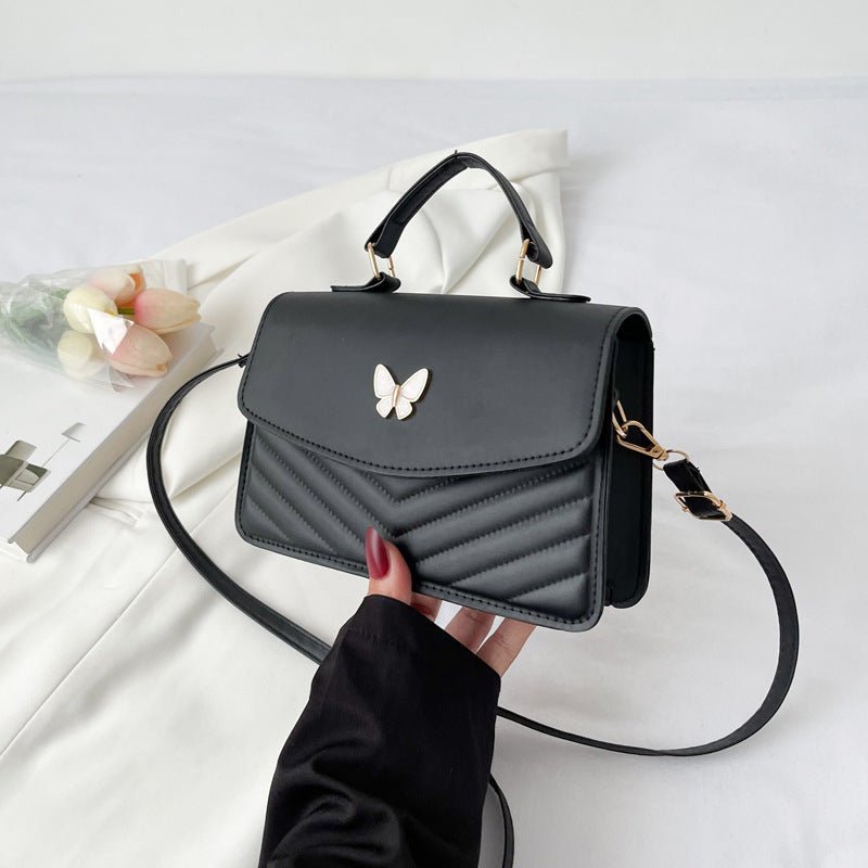 Women's Versatile Simple Fashion Shoulder Messenger Bag | Stylish PU Design - My Web Bazaar