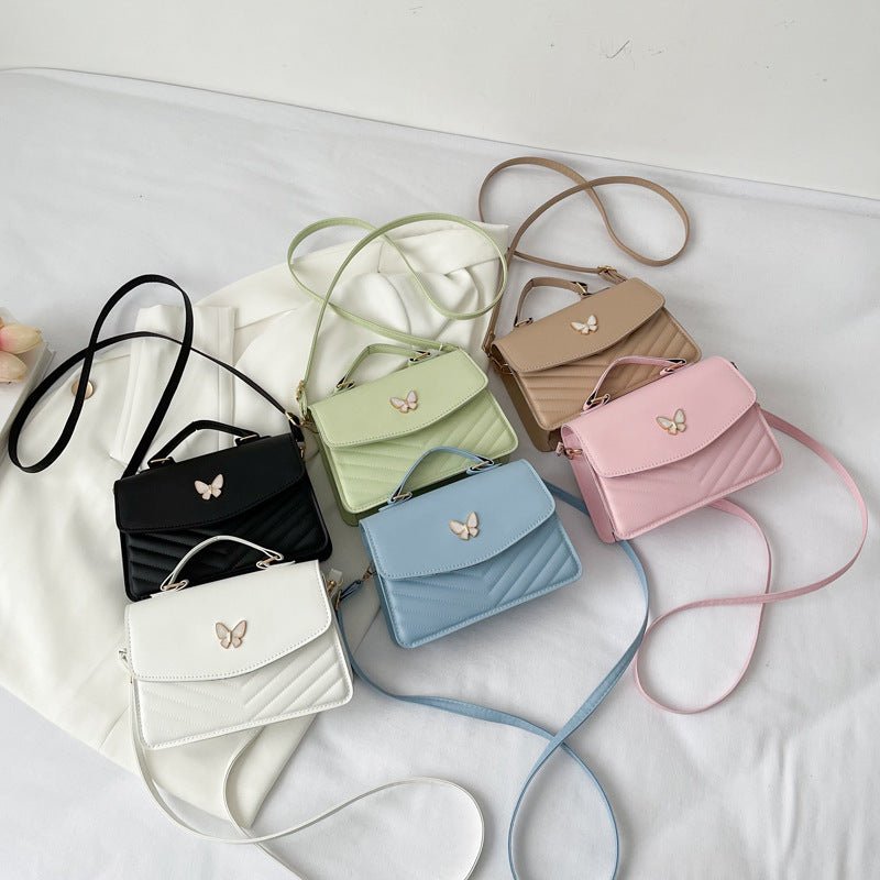 Women's Versatile Simple Fashion Shoulder Messenger Bag | Stylish PU Design - My Web Bazaar