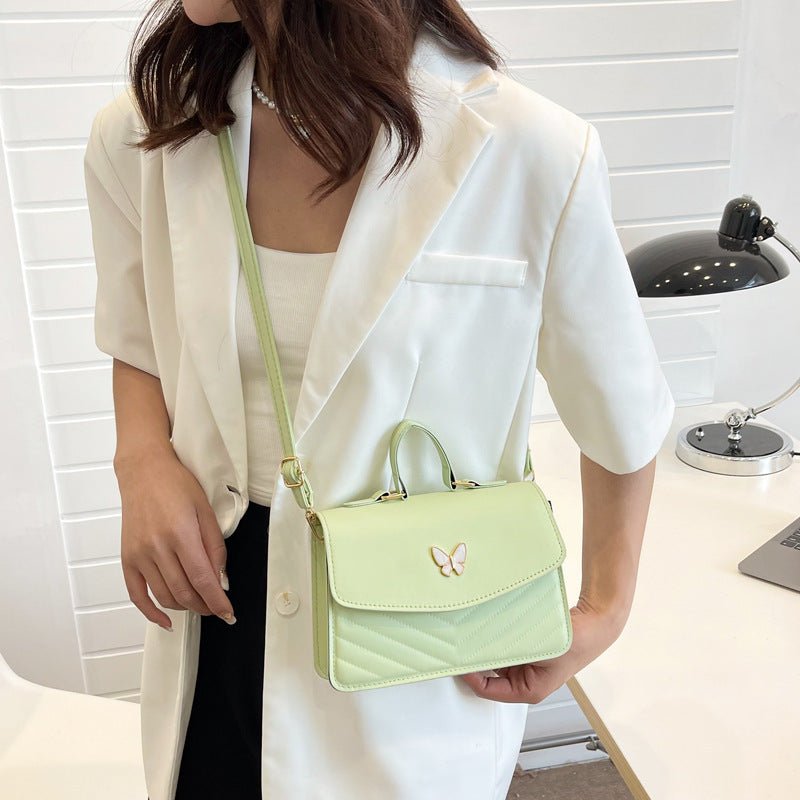 Women's Versatile Simple Fashion Shoulder Messenger Bag | Stylish PU Design - My Web Bazaar