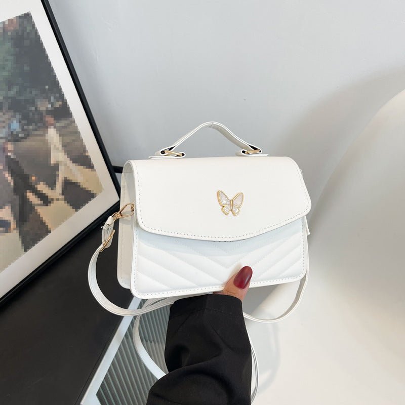 Women's Versatile Simple Fashion Shoulder Messenger Bag | Stylish PU Design - My Web Bazaar