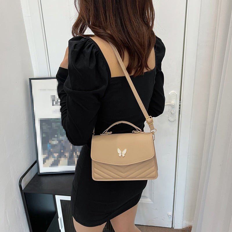 Women's Versatile Simple Fashion Shoulder Messenger Bag | Stylish PU Design - My Web Bazaar