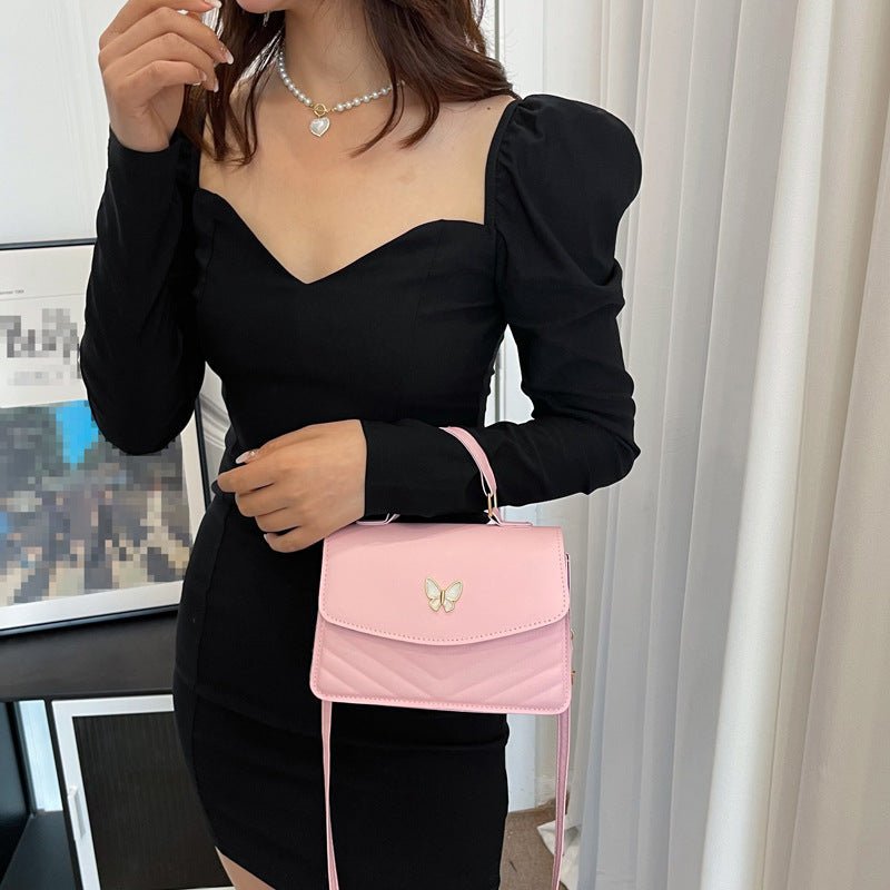 Women's Versatile Simple Fashion Shoulder Messenger Bag | Stylish PU Design - My Web Bazaar